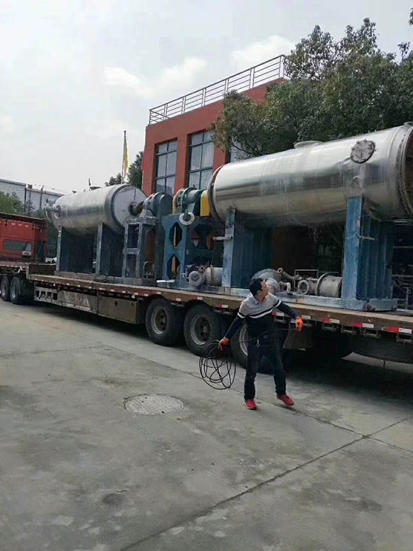 6立方全不(bù)鏽鋼真空耙式幹燥機