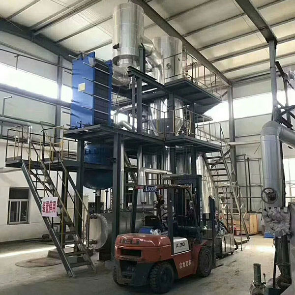 3噸雙效強制循環蒸發器
