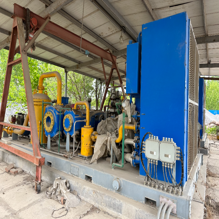 CNG母站壓縮機  井口氣回收設備  軸功率125KW  手續齊全  全新未用
